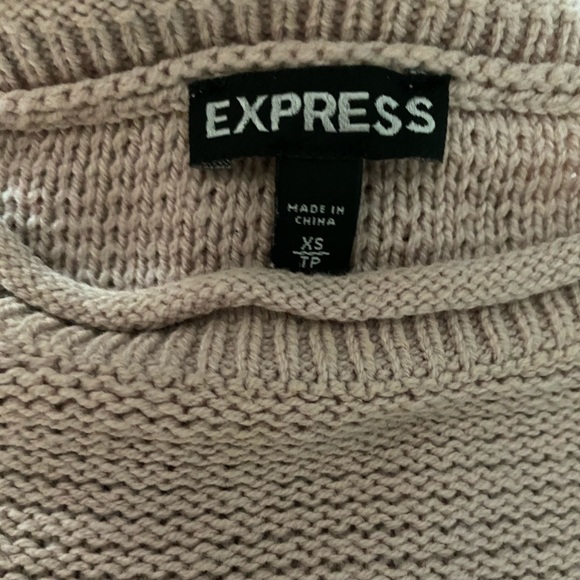 EXPRESS Light Pink sweater - Picture 5 of 5